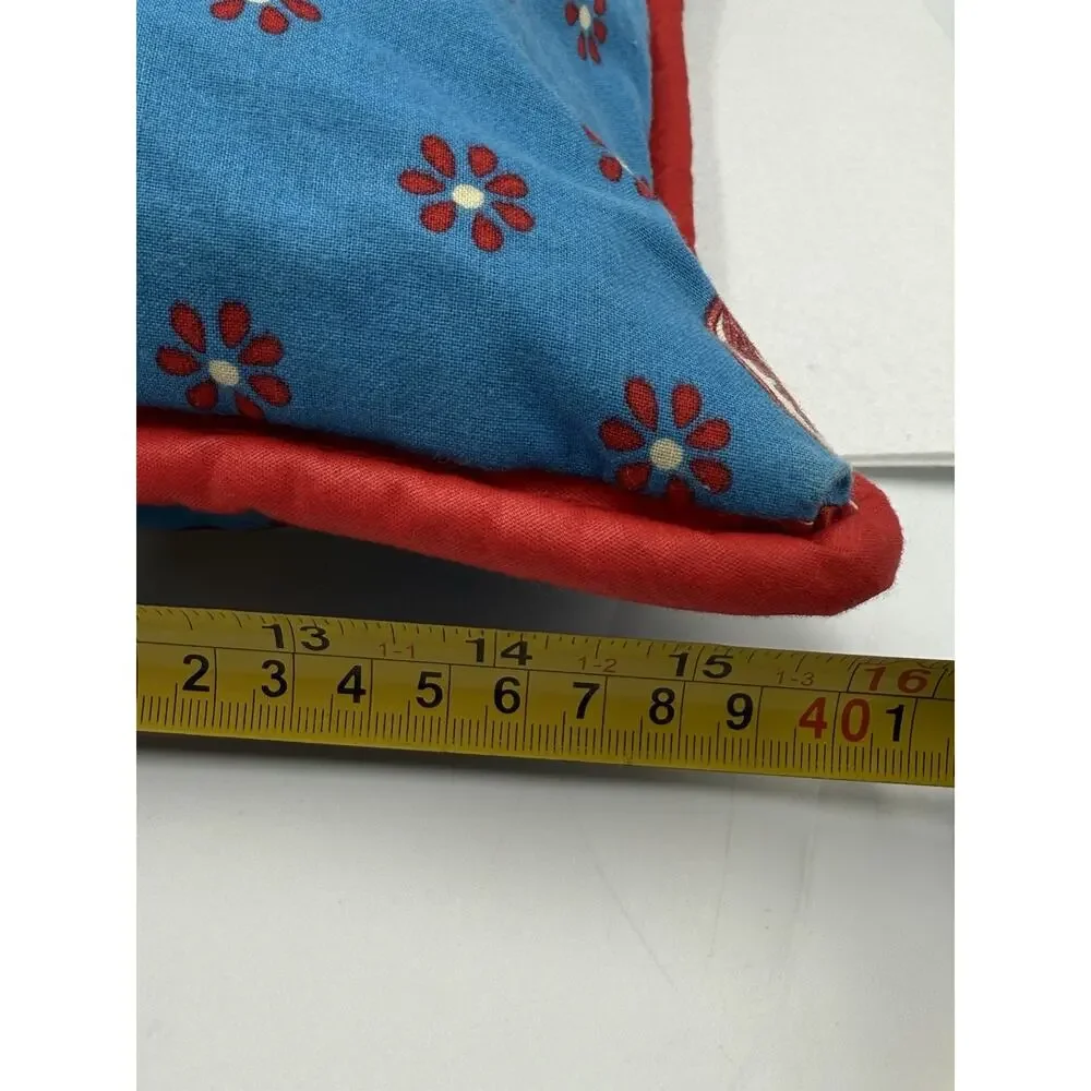 Handmade Raggedy Ann & Andy Tapestry‎ & Quilted Pillow Set 16x16